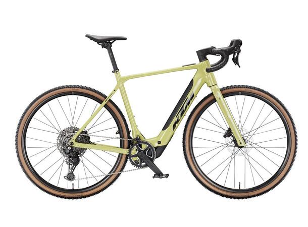 KTM Macina Gravelator SX 20 Keen Grønn, Bosch SX, 400wh, 6 